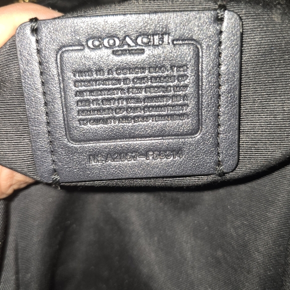 Brown Monogram Coach Backpack - Picture 2 of 7